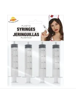 Funidelia 4 Verpleegkundigen Spuiten