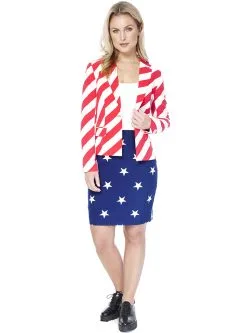 Funidelia American Woman Opposuit Voor Vrouw