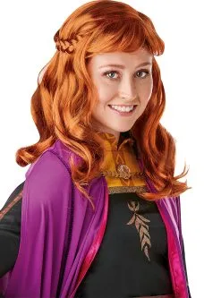Funidelia Anna Frozen Pruik Voor Vrouw - Frozen 2