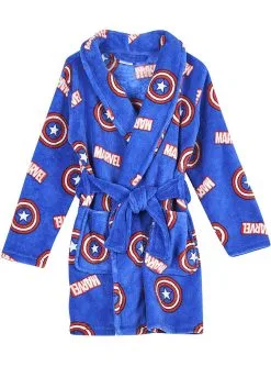 Funidelia Captain America Badjas Voor Jongens - Marvel