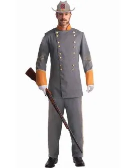 Funidelia Confederaat Officier Kostuum Voor Mannen