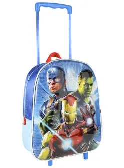 Funidelia De Avengers 3D Metallic Trolley-rugzak