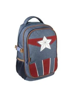 Funidelia Denim Look Captain America Rugzak - The Avengers