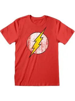 Funidelia Flash T-shirt Voor Heren In Rood - DC Comics