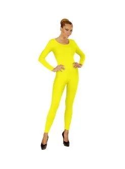 Funidelia Fluoriserend Gele Bodysuit