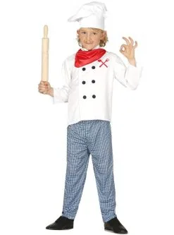 Funidelia Franse Kok Kostuum Voor Jongens