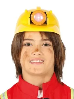 Funidelia Gele Mijn Helm Voor Kinderen