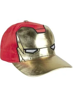 Funidelia Gouden Iron Man Pet Voor Volwassenen - The Avengers