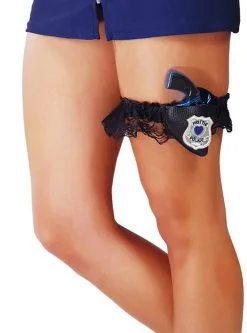 Funidelia Jarretels Met Politiepistool