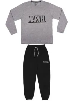 Funidelia Marvel Logo Pyjama Voor Volwassenen