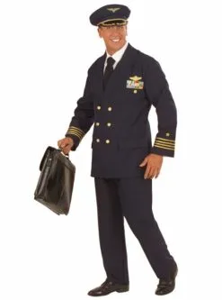 Funidelia Vliegtuigpiloot Kostuum Voor Mannen