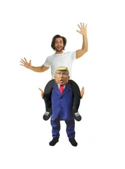 Funidelia Piggyback Donald Trump Kostuum Voor Volwassenen