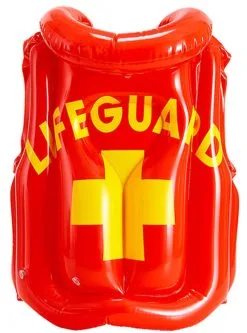 Funidelia Opblaasbaar Reddingsvest Voor Volwassenen - Baywatch