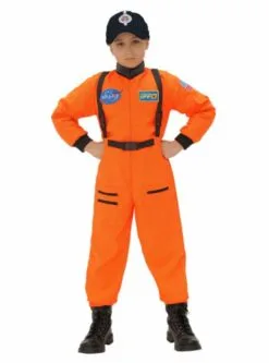 Funidelia Oranje Astronautenkostuum Voor Jongens