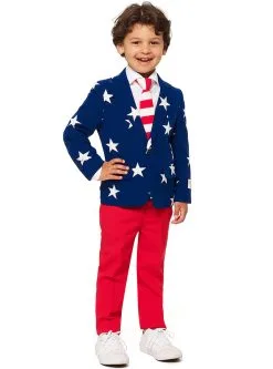 Funidelia Stars & Stripes Opposuit Voor Jongens