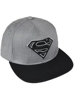 Funidelia Zwart Grijze Superman Pet Voor Volwassenen